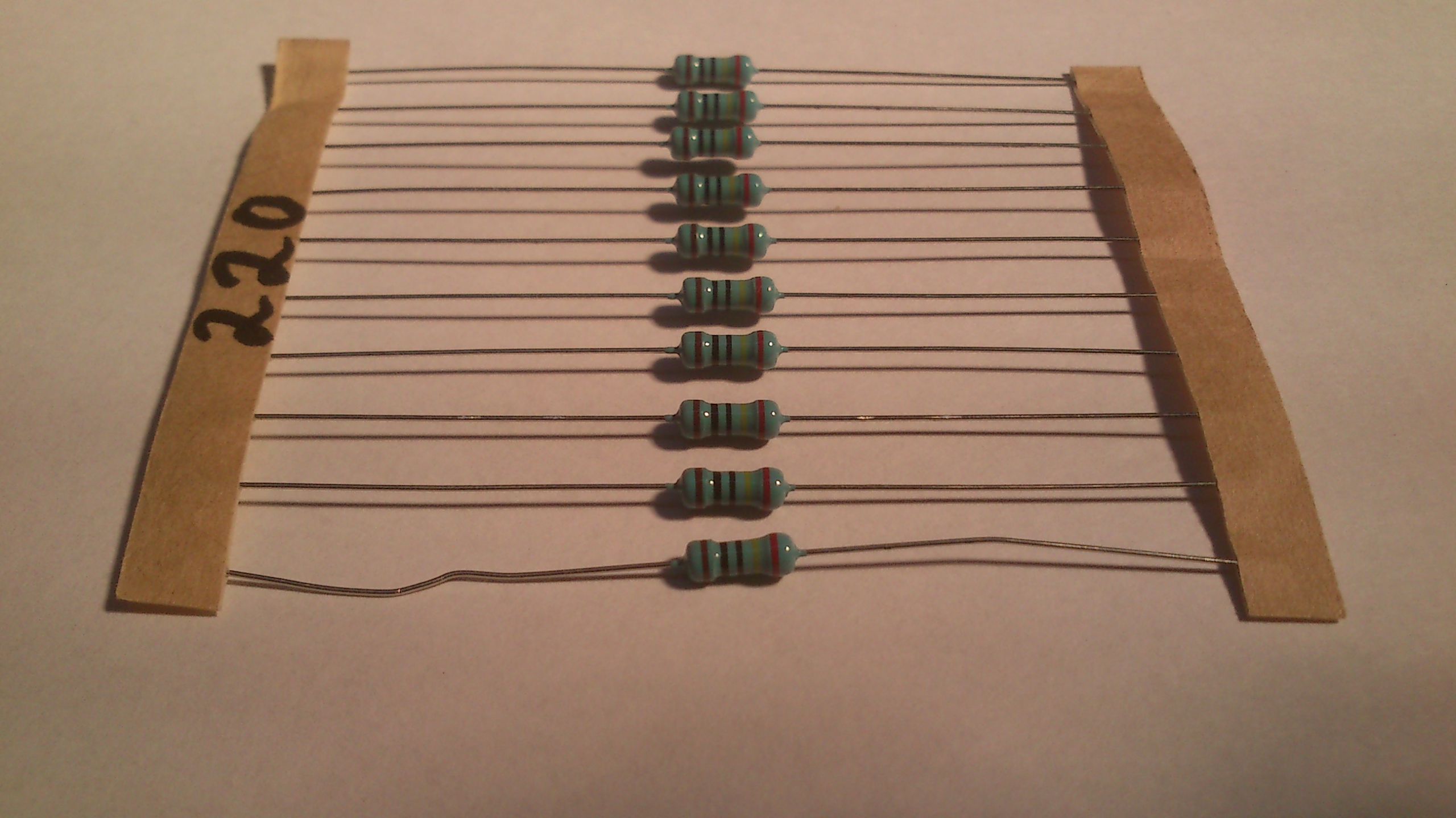 220 eller 240 Ohm